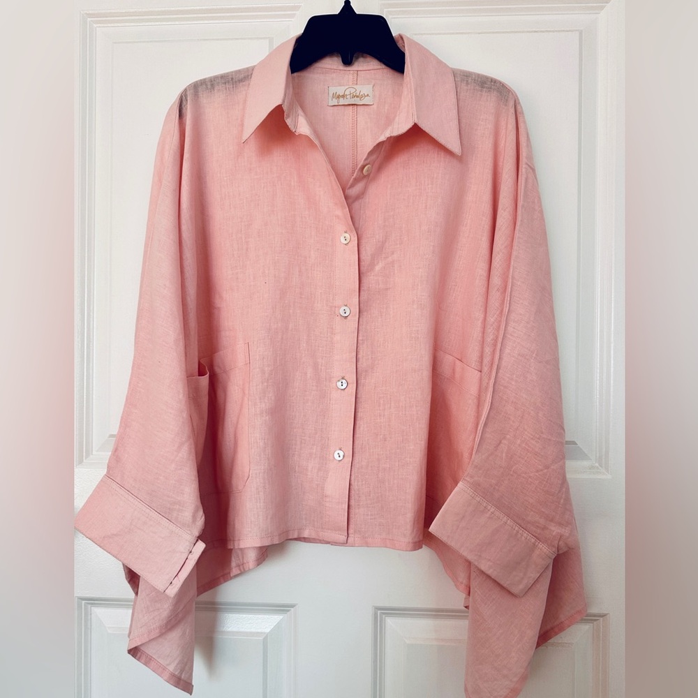 Beach Cover-up Marina Shirt, Size M/L